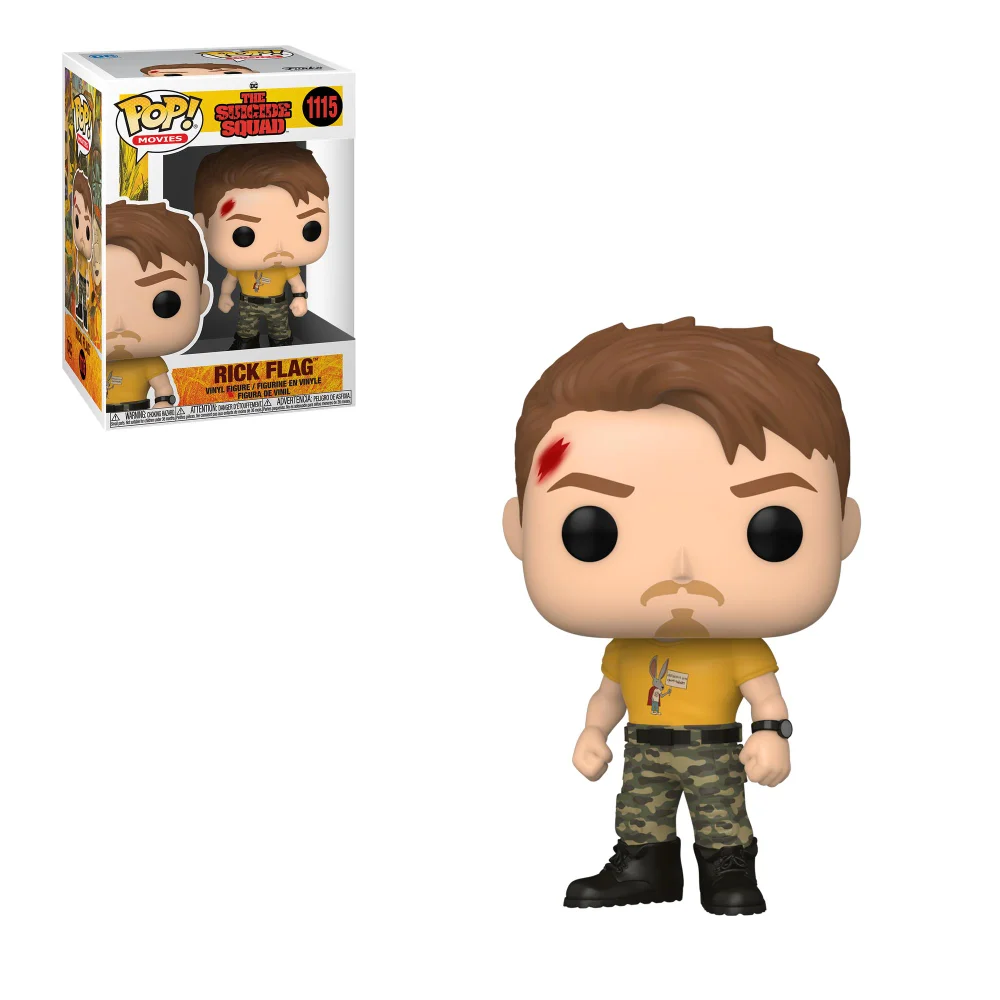 DC Comics The Suicide Squad Rick Flag Funko Pop! Vinyl Image 1