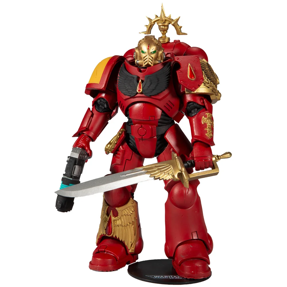 McFarlane Warhammer 40K 7" Figure - Blood Angels Primaris Lieutenant (Gold Label) Image 1