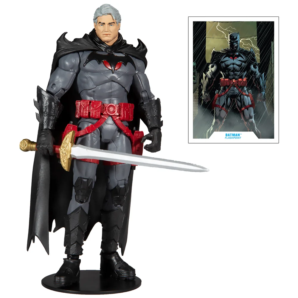 McFarlane DC Multiverse 7 Inch Thomas Wayne Flashpoint Batman Action Figure Image 1