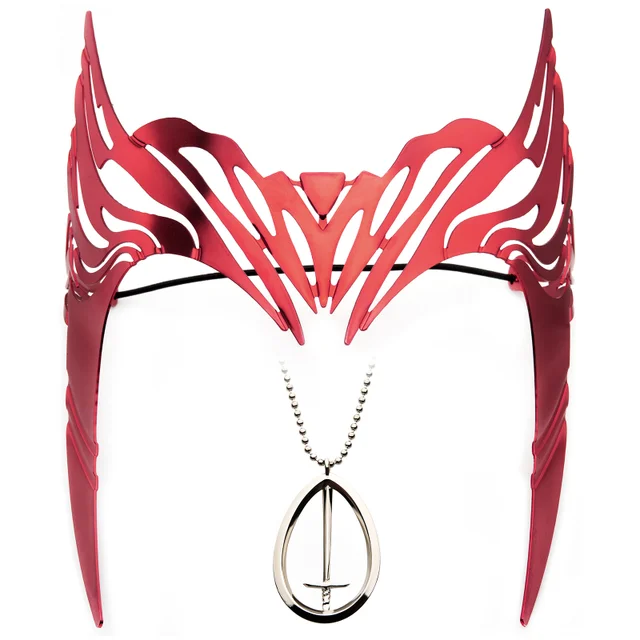 SalesOne Marvel Wandavision Wanda Tiara & S.W.O.R.D Necklace Replica