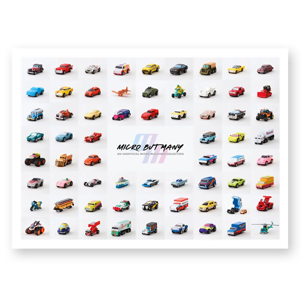 Bitmap Books Micro but Many: An Unofficial Micro Machines collection: Standard Edition Image 1
