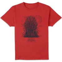 Game of Thrones The Iron Throne Men's T-Shirt - Red - undefined undefined