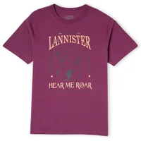 Game of Thrones House Lannister Men's T-Shirt - Burgundy - undefined undefined