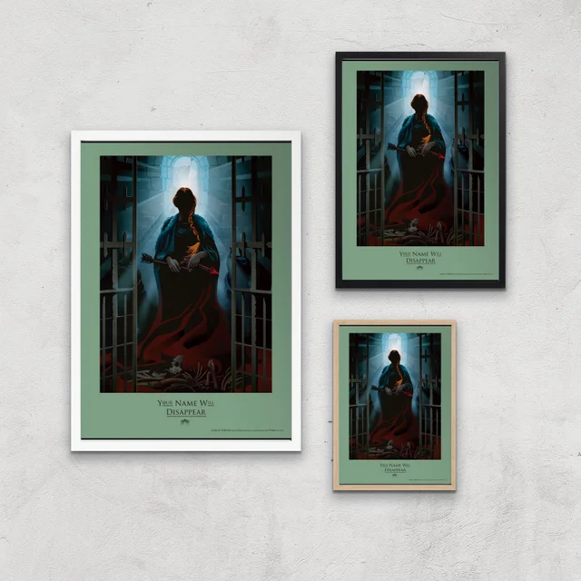 Game of Thrones Disappear Giclee Art Print
