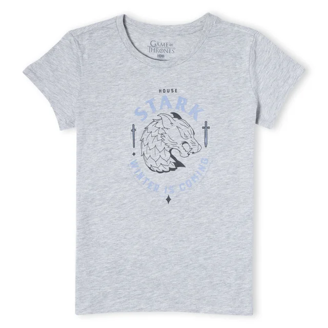 Game of Thrones House Stark Women's T-Shirt - Grey