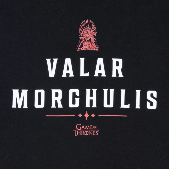 Game of Thrones Valar Morghulis Women's T-Shirt - Black