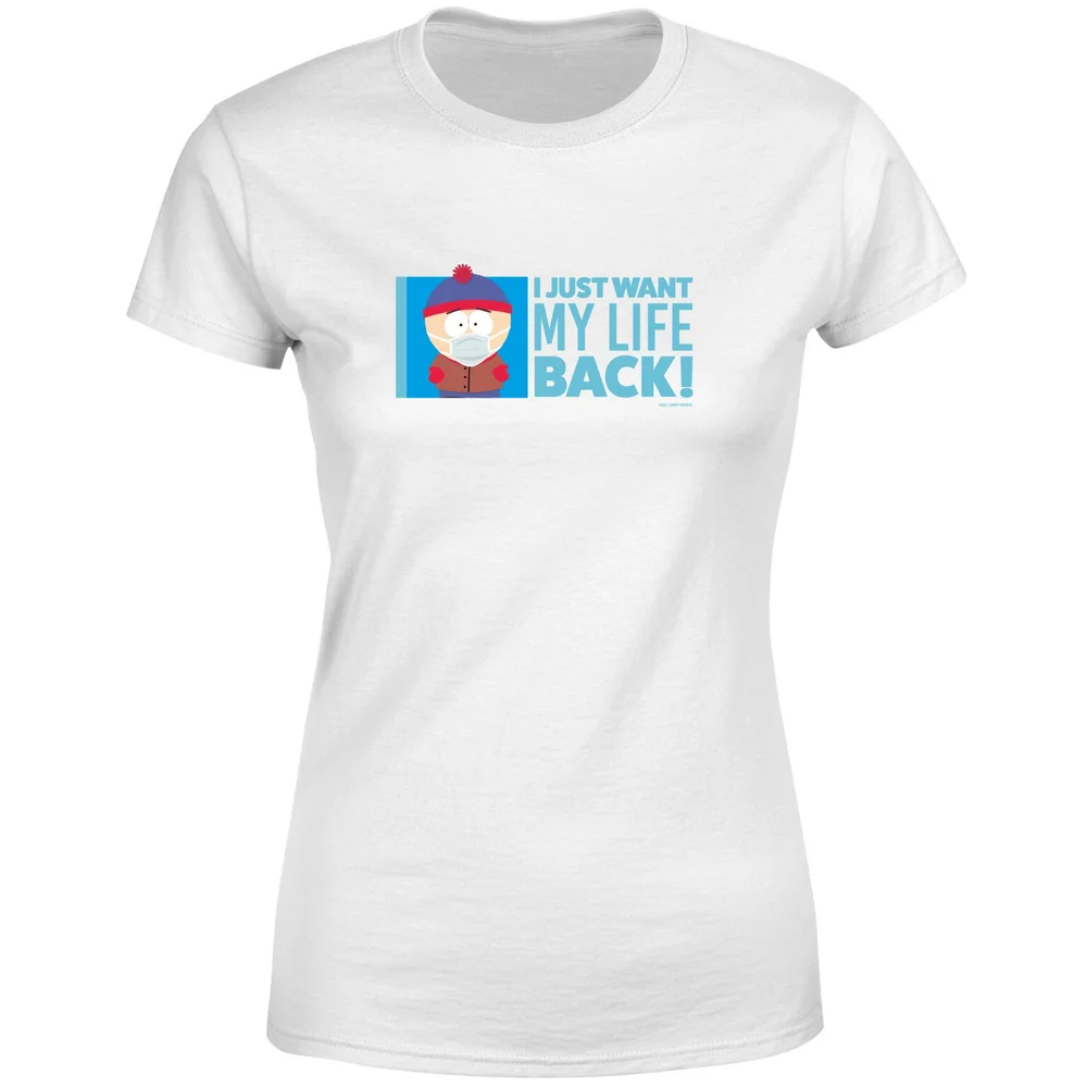 South Park I Just Want My Life Back Women's T-Shirt - White - XS Image 1