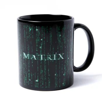 The Matrix Code Mug - Black