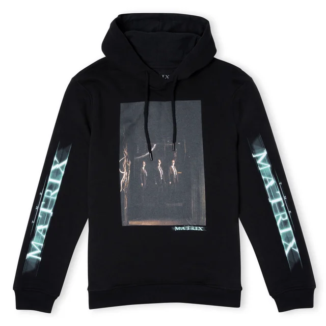 The Matrix Code Hoodie - Black