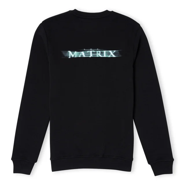 The Matrix Logo Code Sweatshirt - Black