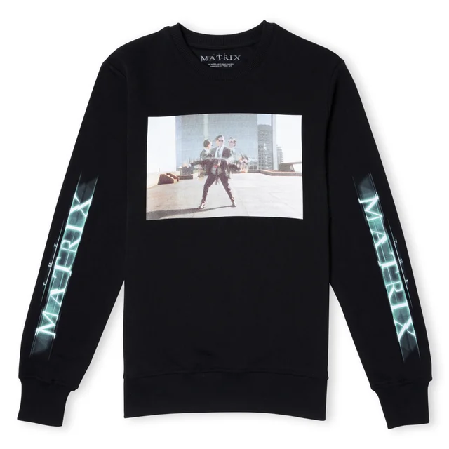 The Matrix Code Sweatshirt - Black
