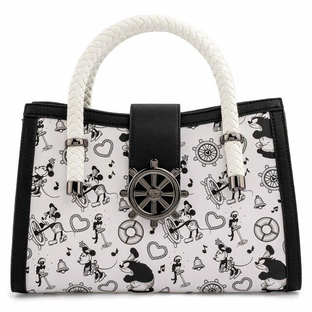Loungefly Disney Steamboat Willie Music Cruise Cross Body Bag Image 1