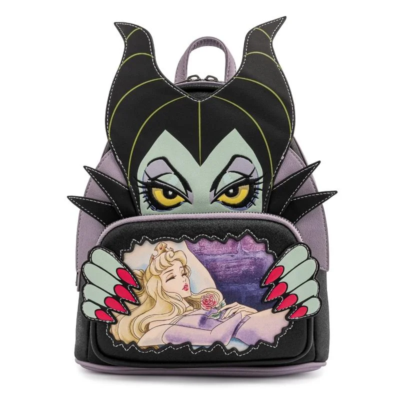 Loungefly Disney Villains Scene Maleficent Sleeping Beauty Mini Backpack Image 1
