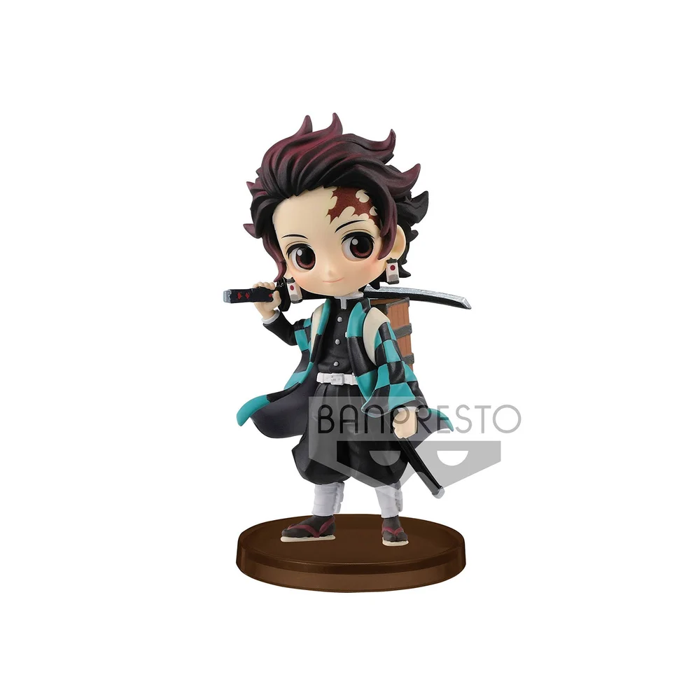 Banpresto Kimetsu Demon Slayer Tanjiro Kamado V2 Q Posket Figure Image 1