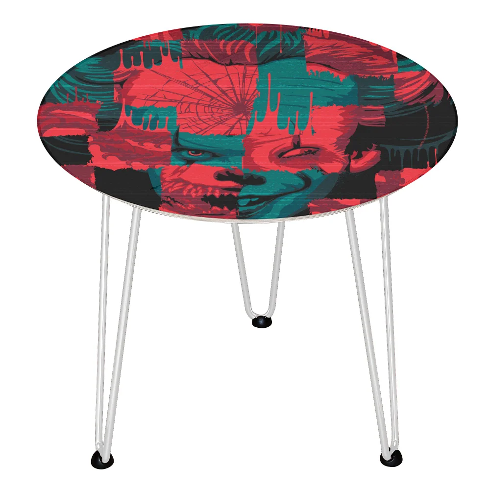 Decorsome x IT Chapter 2 Wooden Side Table - White Image 1
