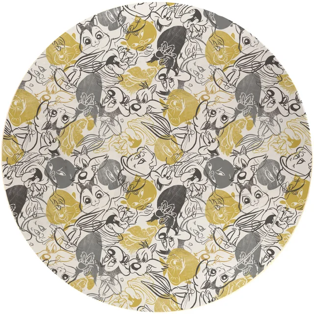 Decorsome x Looney Tunes Wooden Side Table