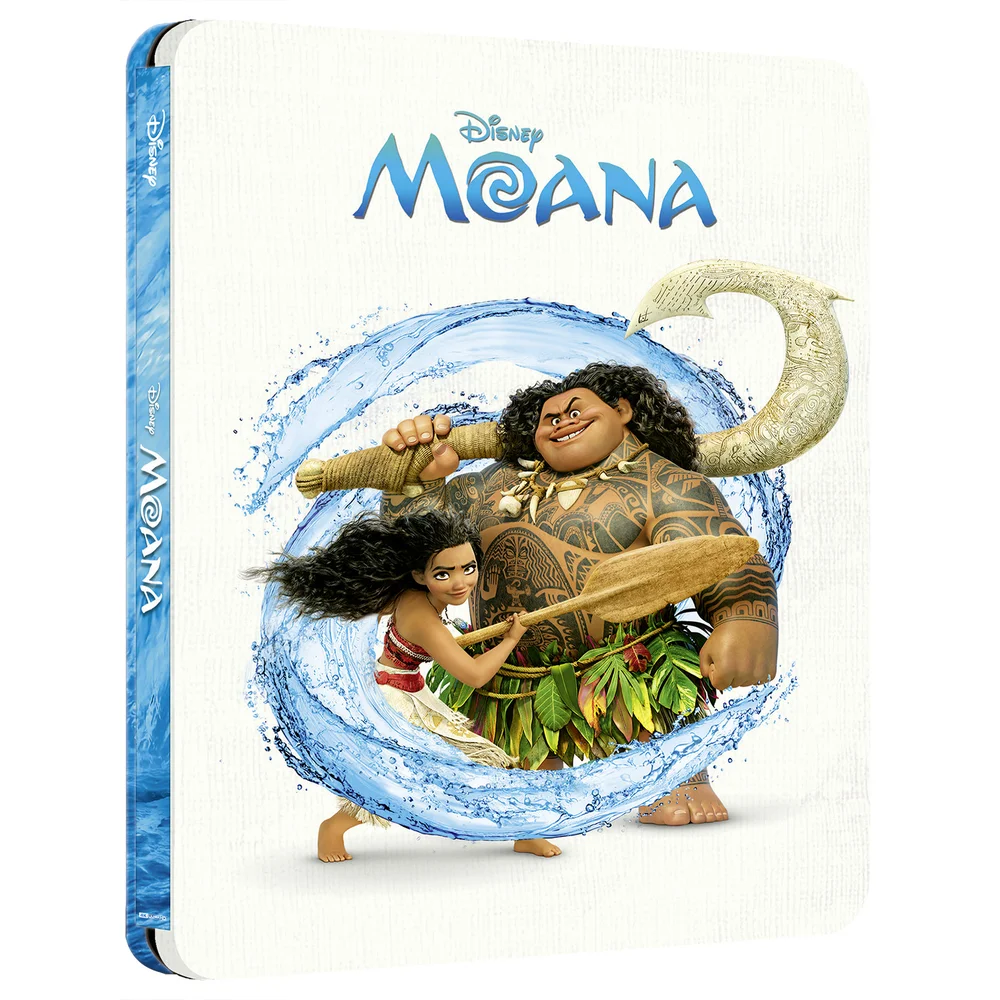 Disney's Moana - Zavvi Exclusive 4K Ultra HD Steelbook (Includes Blu-ray) Image 1