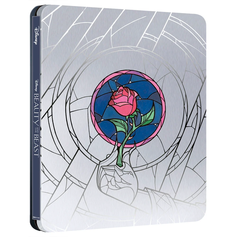 Disney's Beauty and the Beast (Animated) - Zavvi Exclusive 4K Ultra HD Steelbook (Includes Blu-ray) Image 1