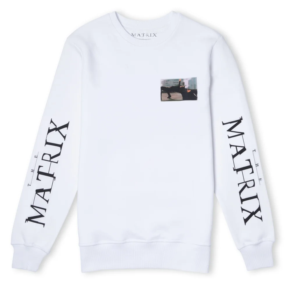 The Matrix Sweatshirt - White - S Image 1