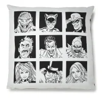 Batman Villains Icon Cushion Square Cushion - undefined undefined