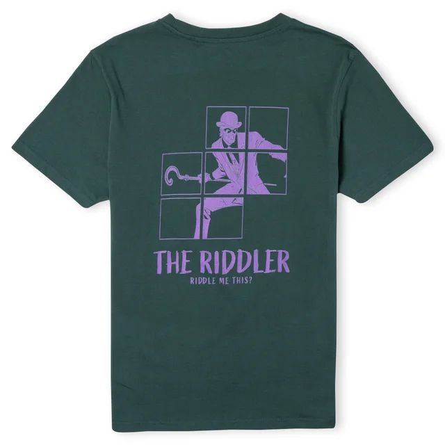 Batman Villains Riddler Unisex T-Shirt - Green