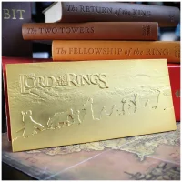 DUST! Lord of the Rings "Fellowship of the Ring" Plaque Replica - Zavvi Exclusive