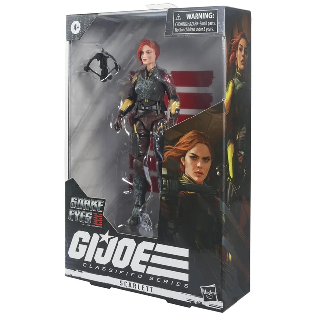 Hasbro G.I. Joe Classified Series Snake Eyes: G.I. Joe Origins Scarlett Action Figure