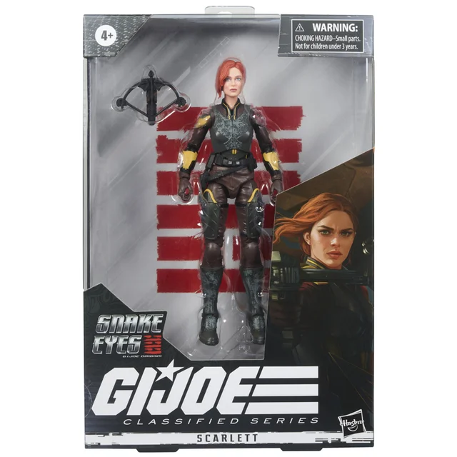 Hasbro G.I. Joe Classified Series Snake Eyes: G.I. Joe Origins Scarlett Action Figure