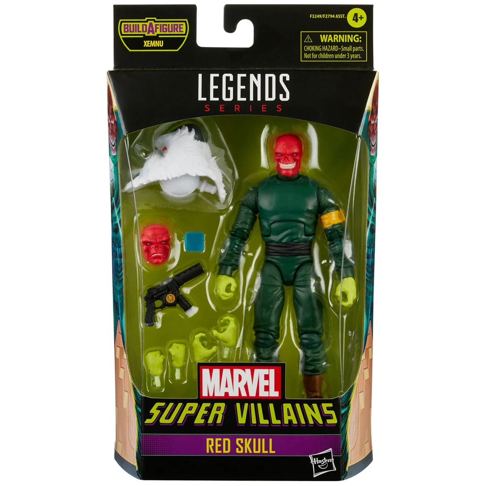 Hasbro Marvel Legends Series Red Skull Action Figure Image 1