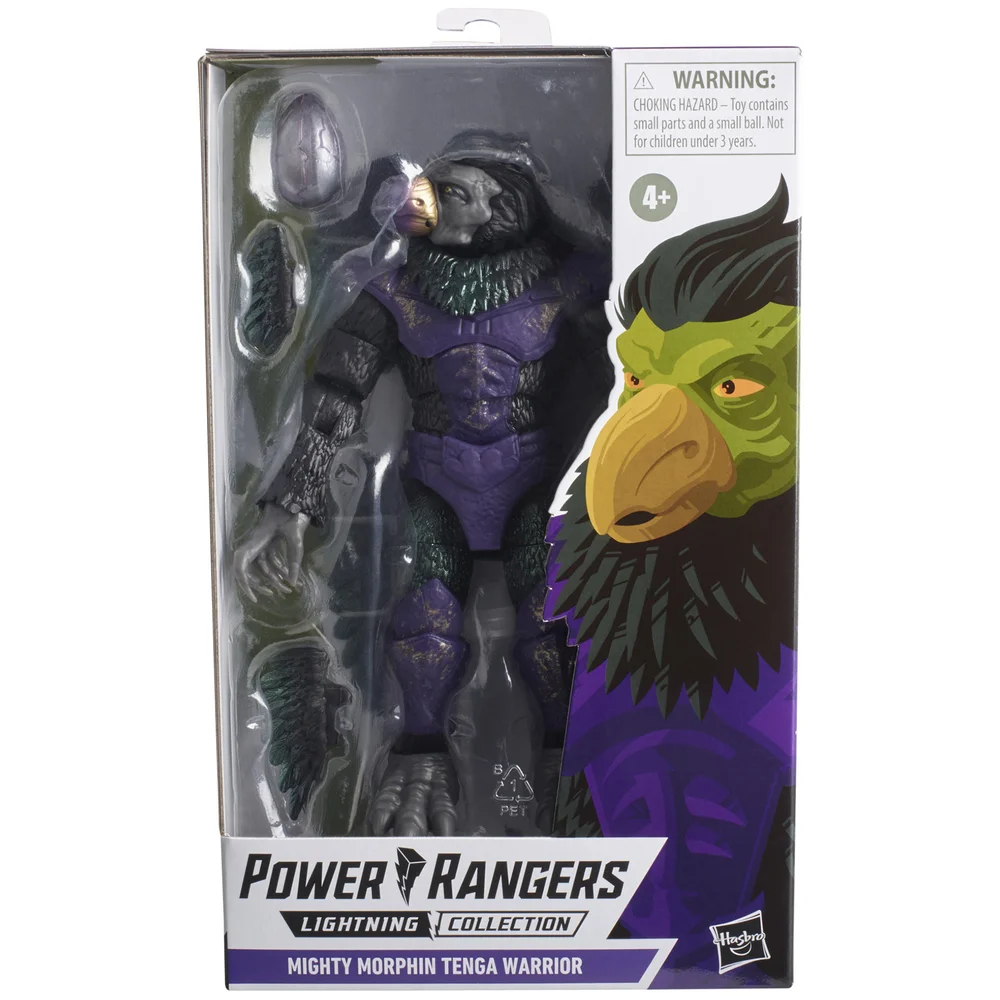 Hasbro Power Rangers Lightning Collection Mighty Morphin Tenga Warrior Figure Image 1