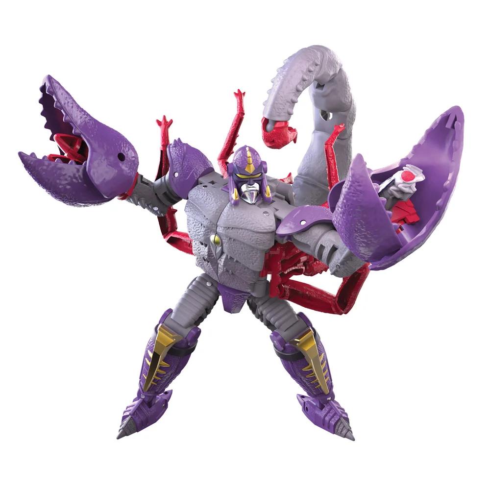 Hasbro Transformers Generations War for Cybertron: Kingdom Deluxe WFC-K23 Predacon Scorponok Action Figure Image 1