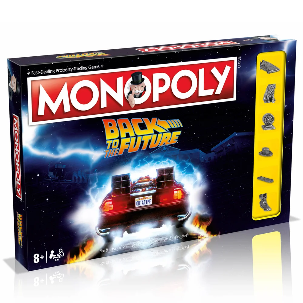Monopoly Board Games - Back to the Future Edition - Zavvi Online Exclusive (Limited Edition) Image 1