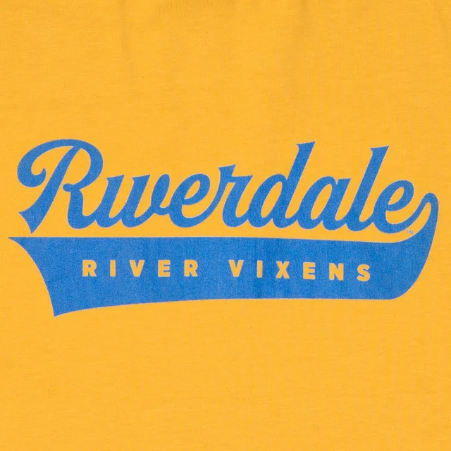 Riverdale Vixens Women's Cropped T-Shirt - Mustard