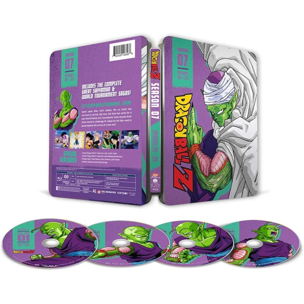 Dragon Ball Z: Season 7 - Limited Edition Steelbook Image 1