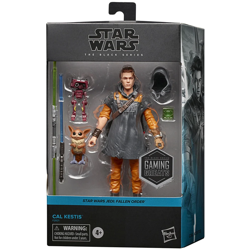 Hasbro Star Wars The Black Series Gaming Greats Cal Kestis Action Figure Image 1