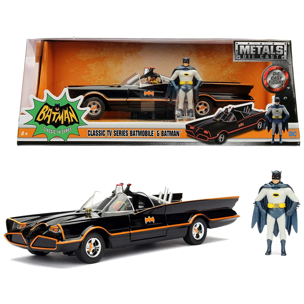 Jada Toys Batman 1966 Classic Batmobile 1:24 Image 1