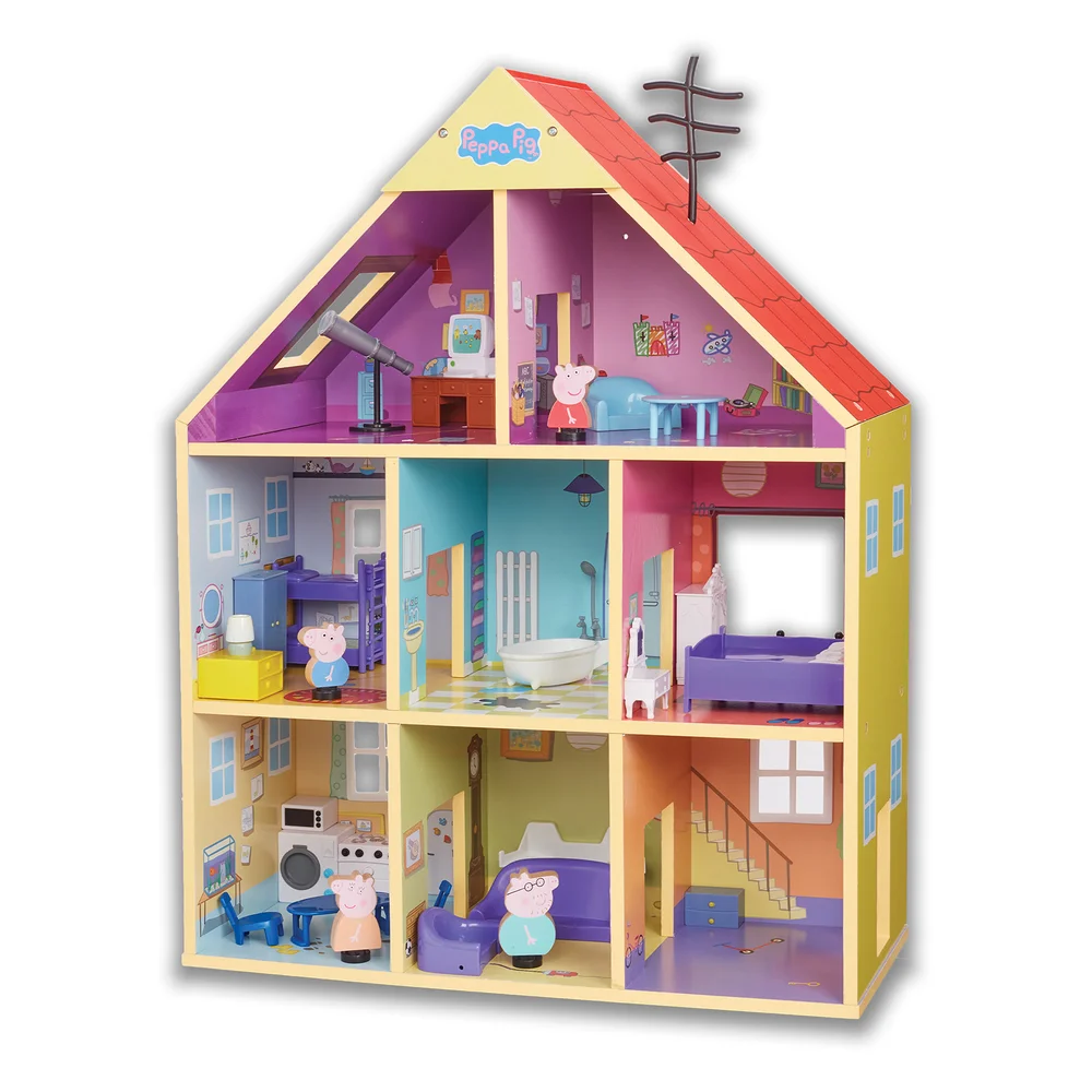 Peppa Pig - Wooden Playhouse Set Image 1