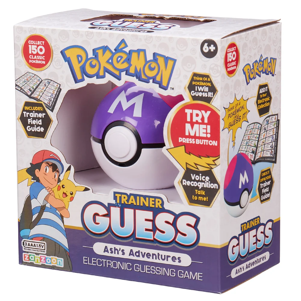 Pokémon Trainer Guess Ash's Adventures Game Image 1