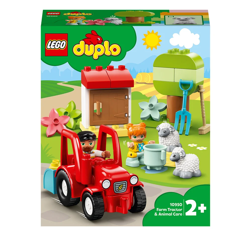 LEGO DUPLO Town: Farm Tractor & Animal Care Toddler Toy (10950) Image 1
