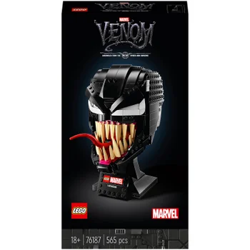 LEGO Marvel Spider-Man Venom Mask Adult Set (76187)