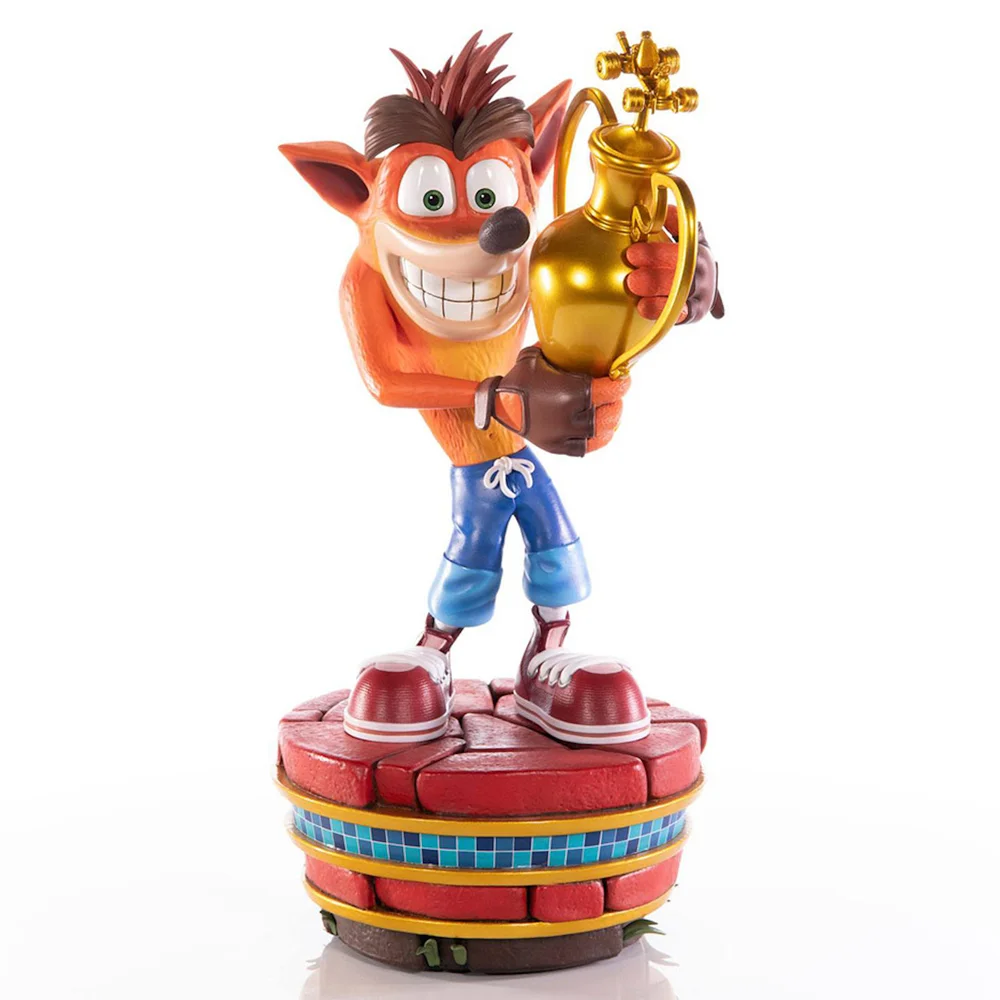 First 4 Figures Crash Team Racing Nitro-Fueled Winner Crash Resin Statue (46cm) Image 1