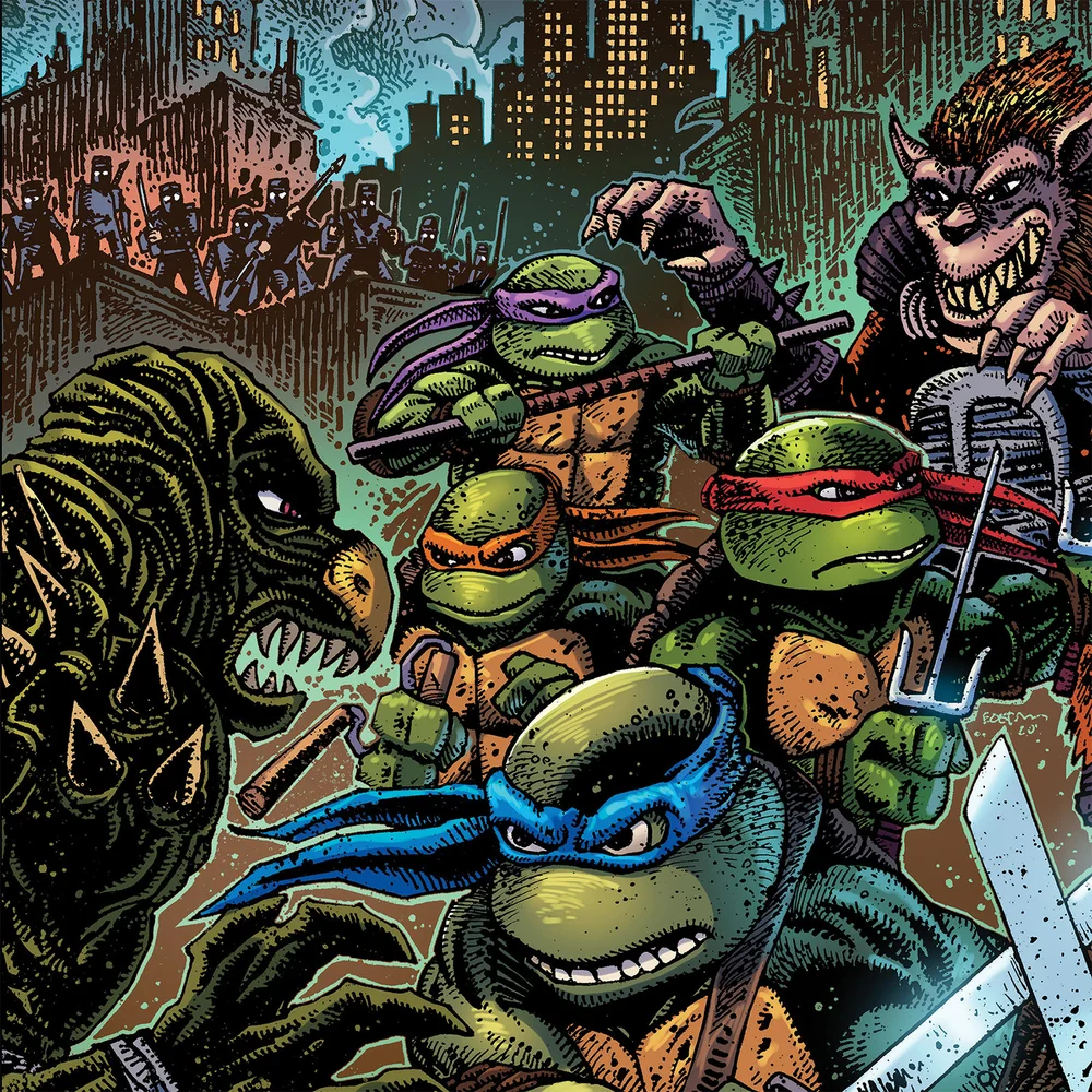 Waxwork - Teenage Mutant Ninja Turtles II: Secret of the Ooze Vinyl (Green) Image 1