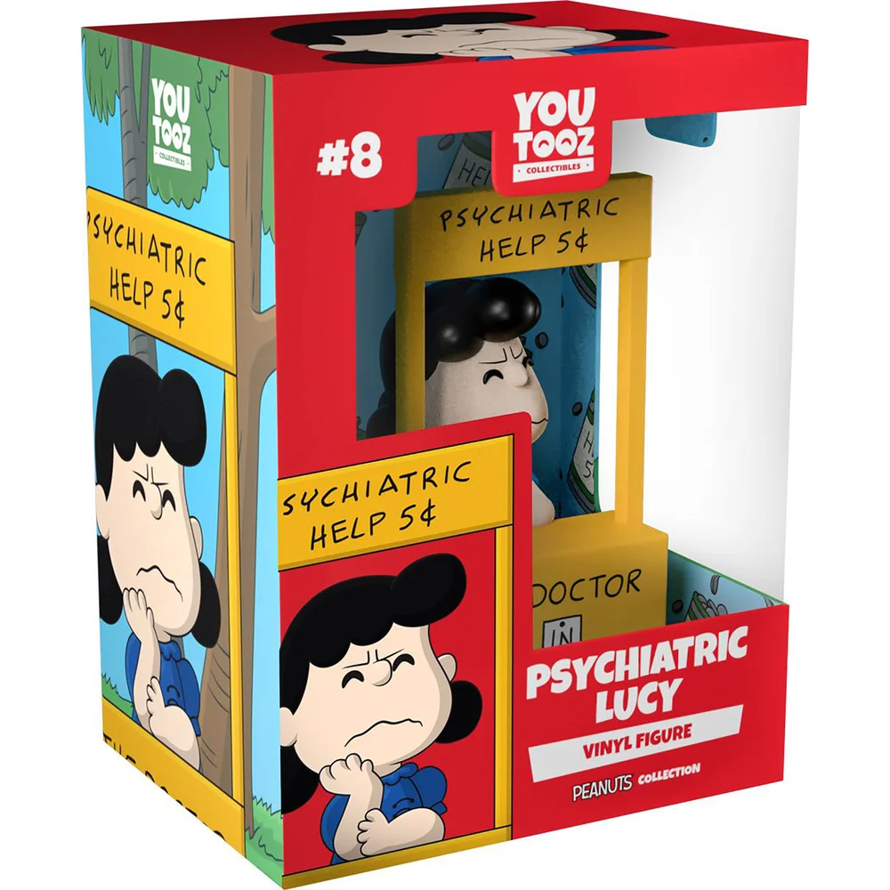 Youtooz Peanuts 5" Vinyl Collectible Figure - Psychiatric Lucy Image 1