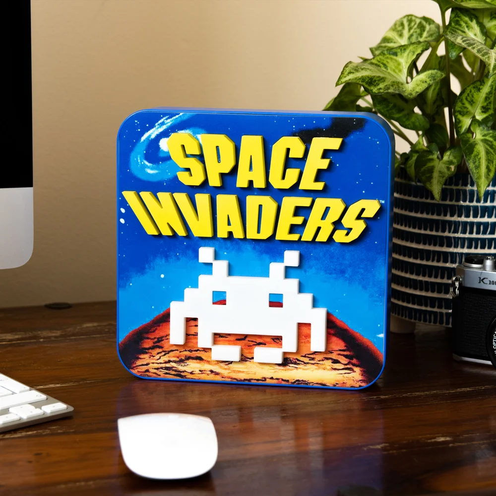 Numskull Space Invaders 3D Lamp Image 1