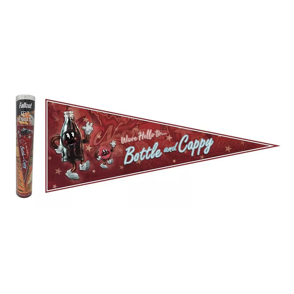 Fallout Bottle & Cappy Pennant Image 1