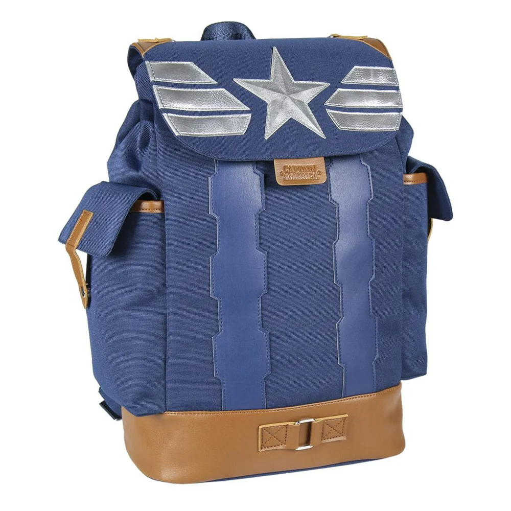 Marvel Captain America Backpack - Blue Image 1
