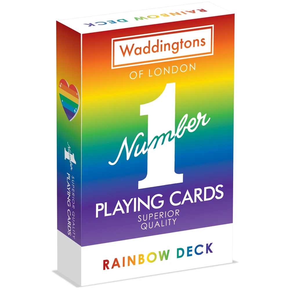 Rainbow Waddingtons No 1 Playing Cards Image 1