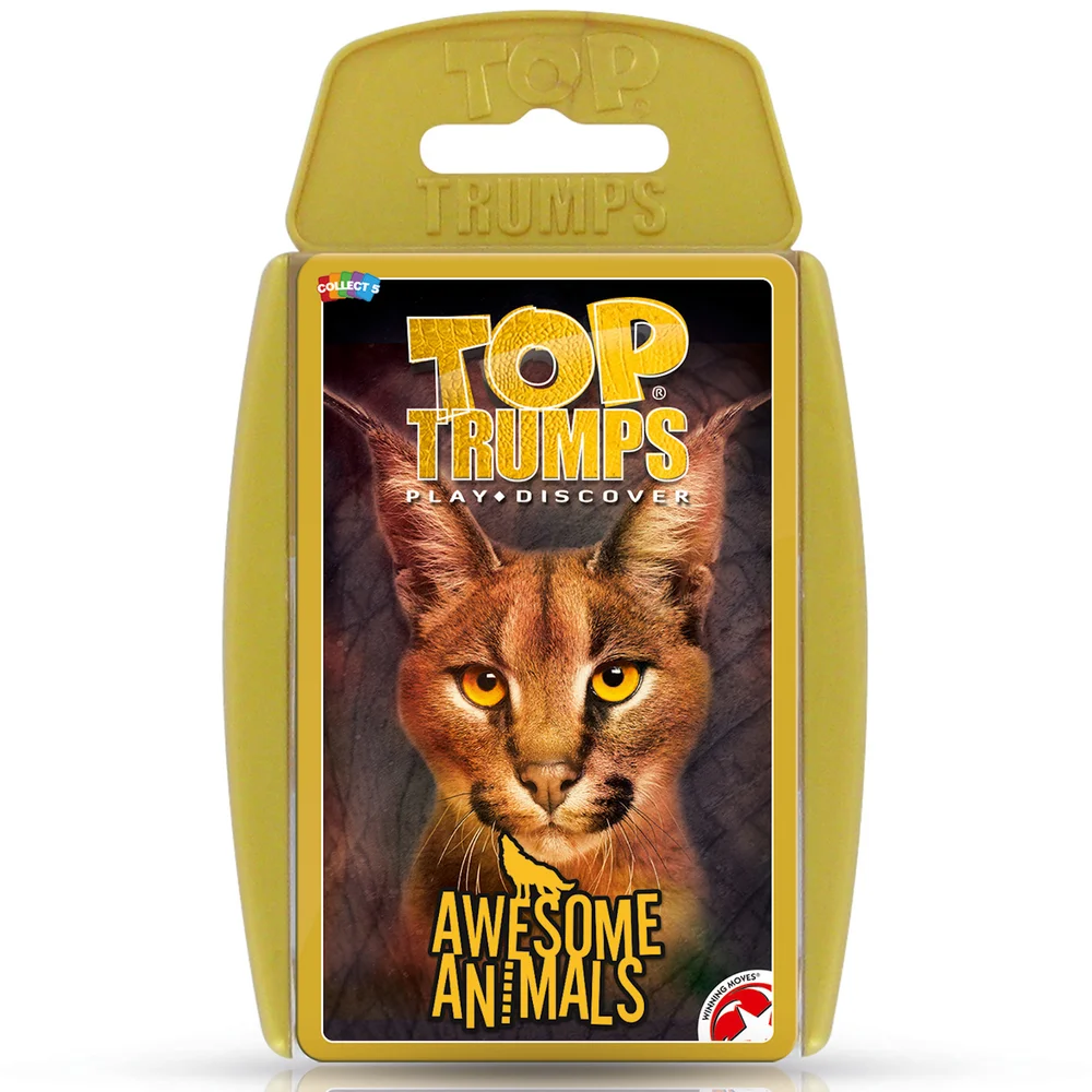Awesome Animals Top Trumps Classics Card Game Image 1
