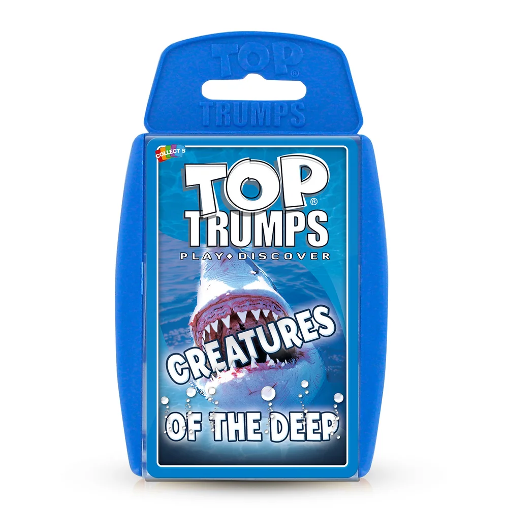 Creatures of the Deep Top Trumps Classics Card Game Image 1
