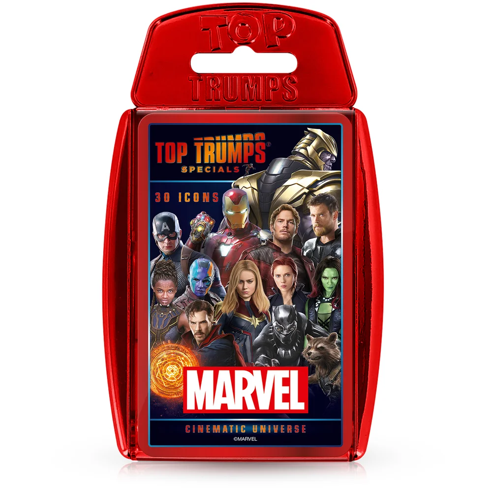 Marvel Cinematic Universe Top Trumps Specials Card Game Image 1